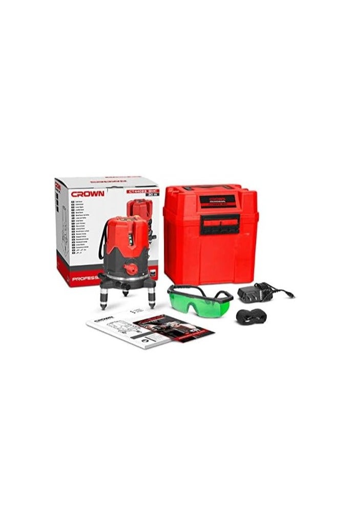 Crown Crown CT44023 BMC Line Laser  3  Line Level - 30 Meter - Image 3