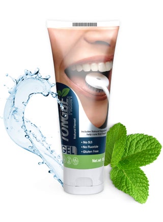 Tongue Cleaner Gel for Adults | Tongue Gel with Mint Blast Formula | Fresh Breath Treatment | Fights Bad Breath & Halitosis