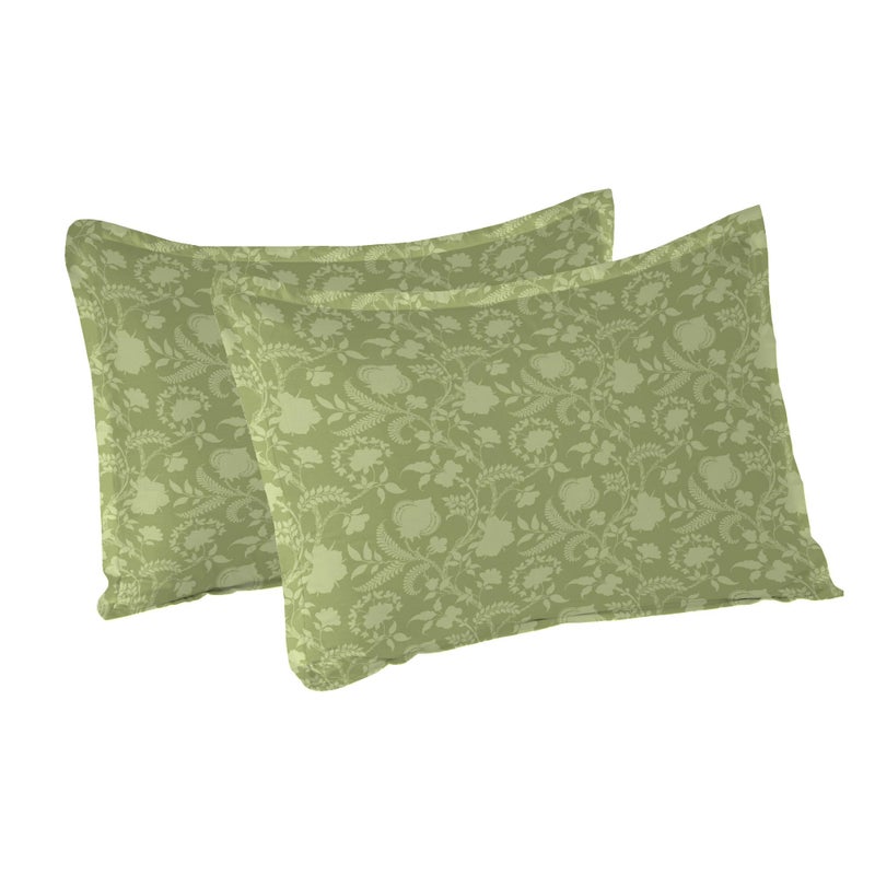 Trident Soft Comfort Pillow Covers Set of 2, 100% Cotton Pillow Covers, 210 TC, Soft and Breathable, Standard Size (46 cm x 69 cm) - English Chintz - Image 3