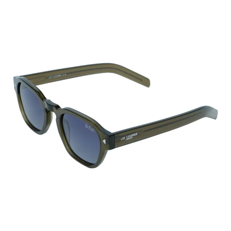 1.1 Polarized Sunglasses Brown Frame Blue Gradient Mirror Lens 49mm  - LCU10556C1