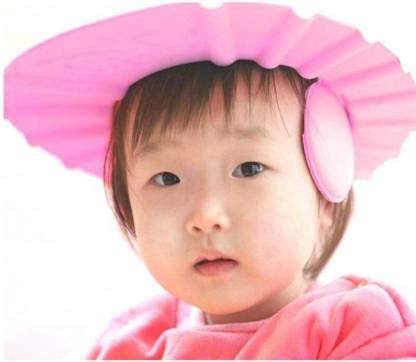 Ramya Bathing Adjustable Hat Safe Shampoo Shower Bathing Protection Bath Cap for Toddler, Baby, Kids, Children (Multi Color ) - Image 3