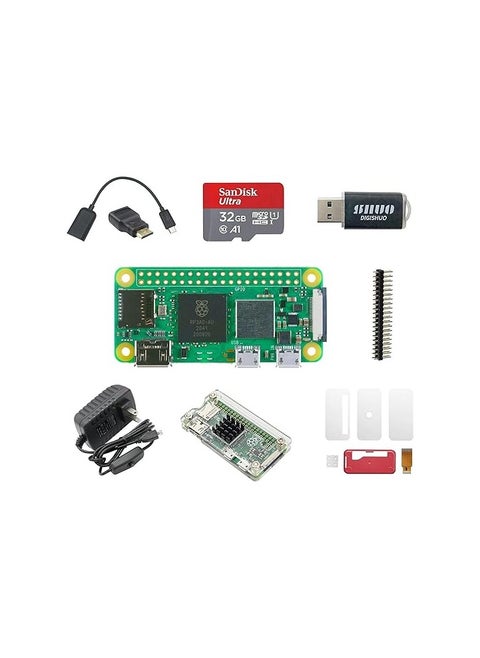 Raspberry Pi Zero 2 W Basic Kit with Official Case