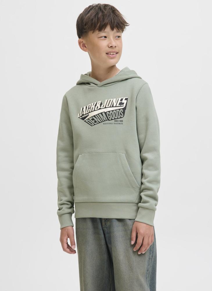 Jack & Jones Junior Logo Hoodie Junior - Image 1