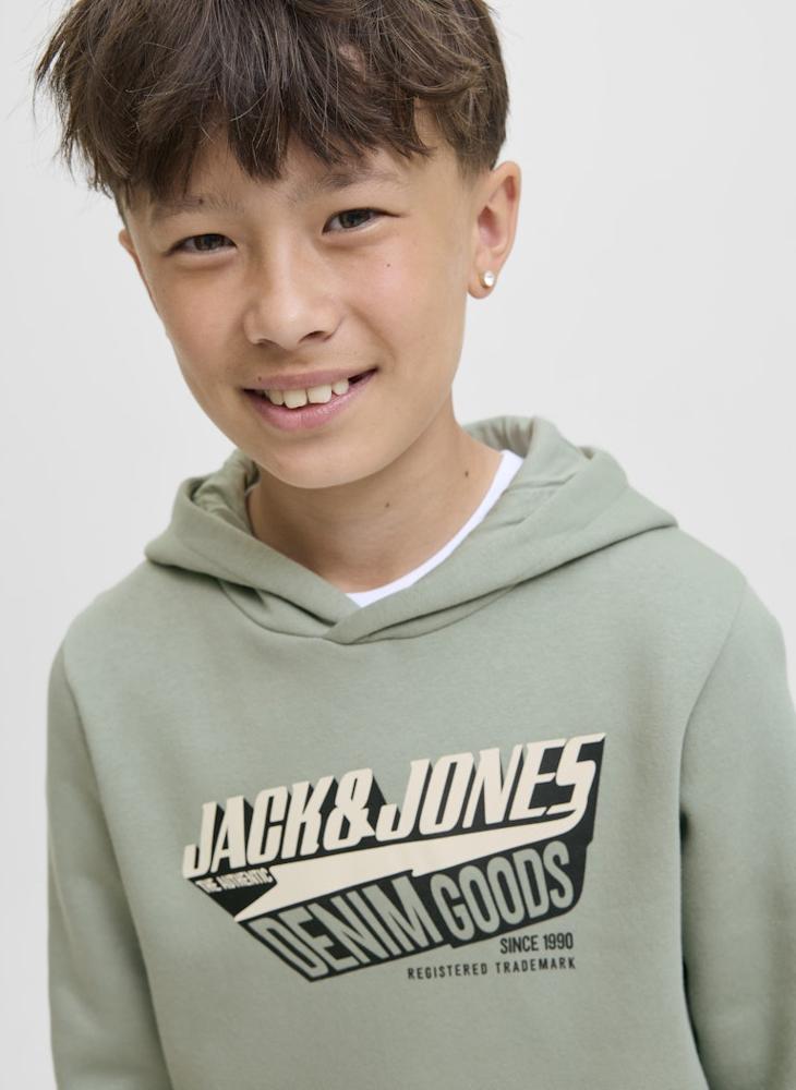 Jack & Jones Junior Logo Hoodie Junior - Image 3