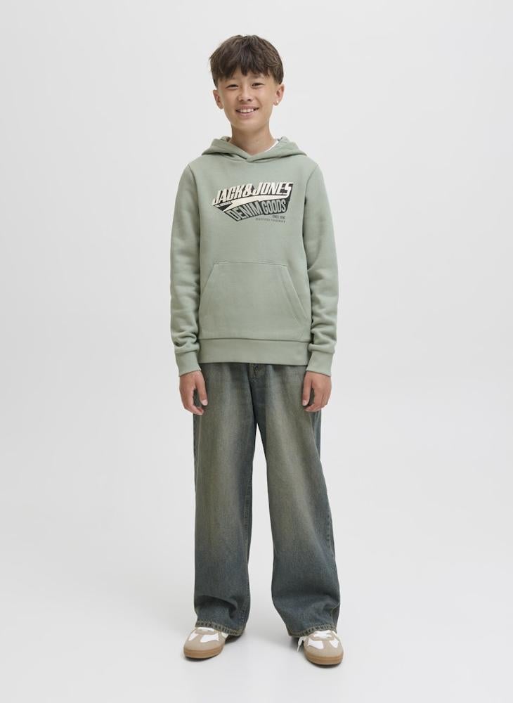 Jack & Jones Junior Logo Hoodie Junior - Image 4