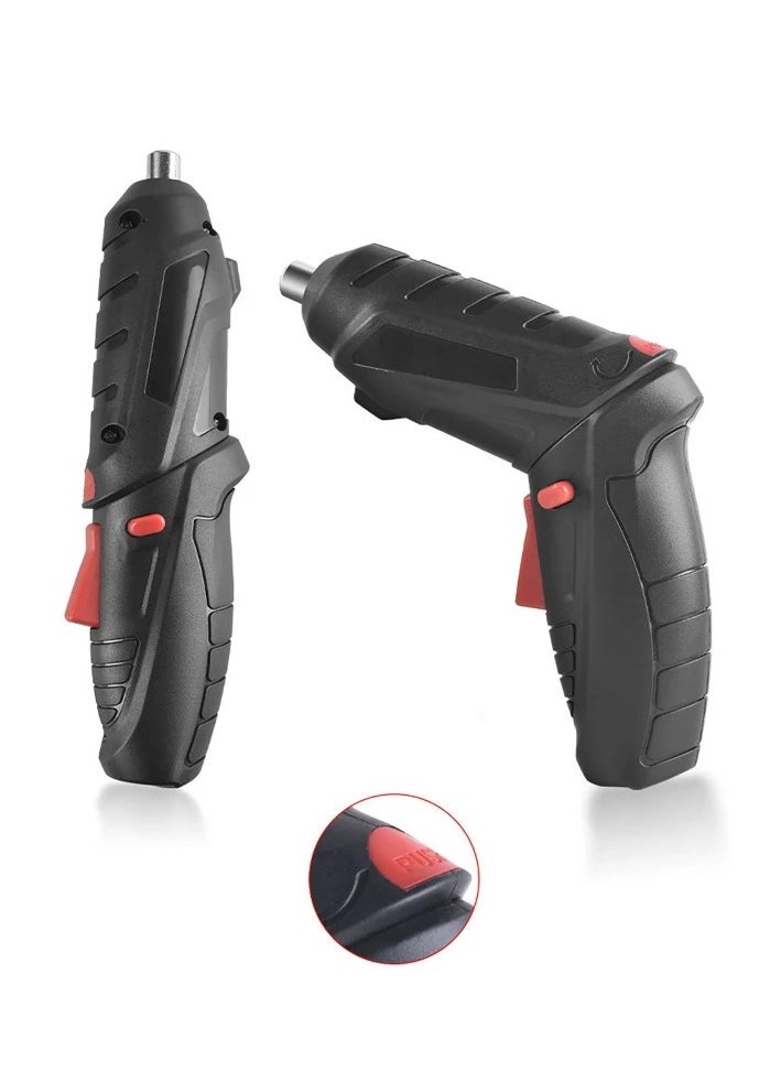 DubaiGallery - Cordless Screwdriver, Rechargeable Power Screwdriver Practical Electric Screwdriver with Various Bits, 600mAh Battery Screwdriver, for Repair Maintenance - Image 1