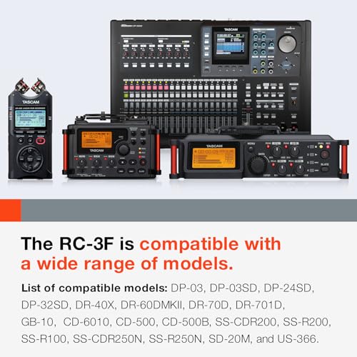 Tascam RC3F 3-Way Footswitch for Portastudios - Image 3