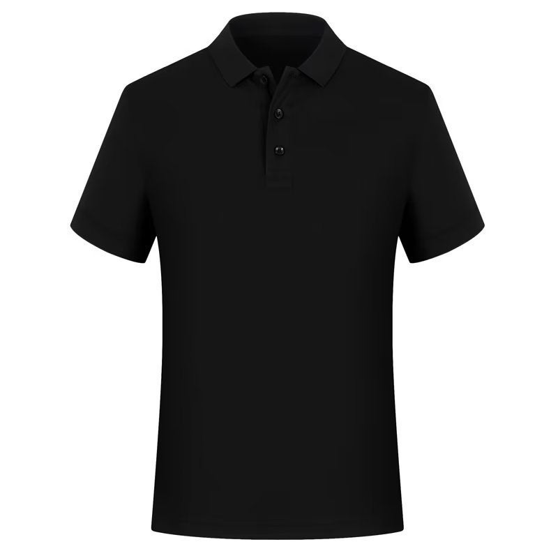 Cotton Collar Tee Workwear Direct 1301 Black - Image 4