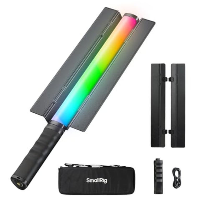 RT25 RGB Tube Light 4342 للديكور الداخلي، غطاء من الألومنيوم، متعدد الألوان، سطوع وسرعة قابلة للبرمجة - Image 1