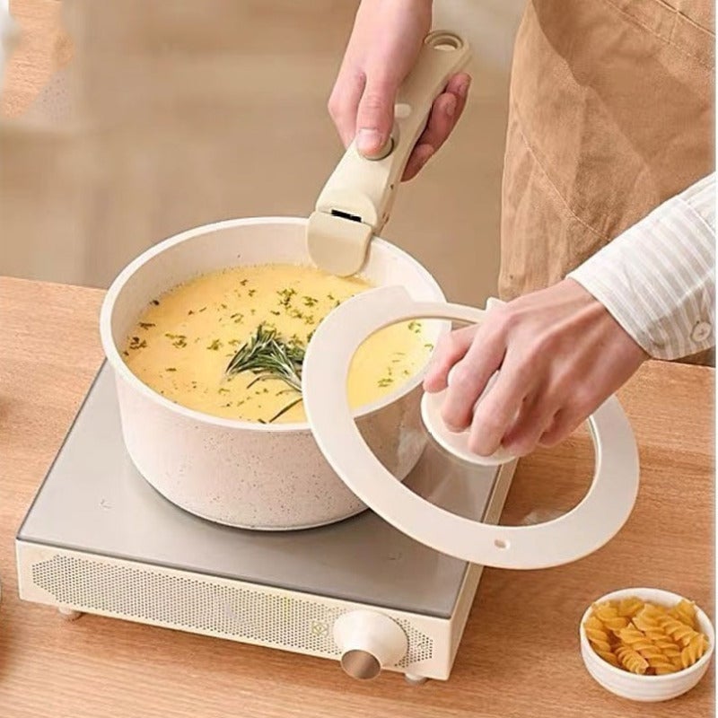 Universal Pot Handle: Detachable, Space-Saving - Ergonomic Non-Slip Grip, Quick-Attach Design for Home Kitchen Cookware - Image 4