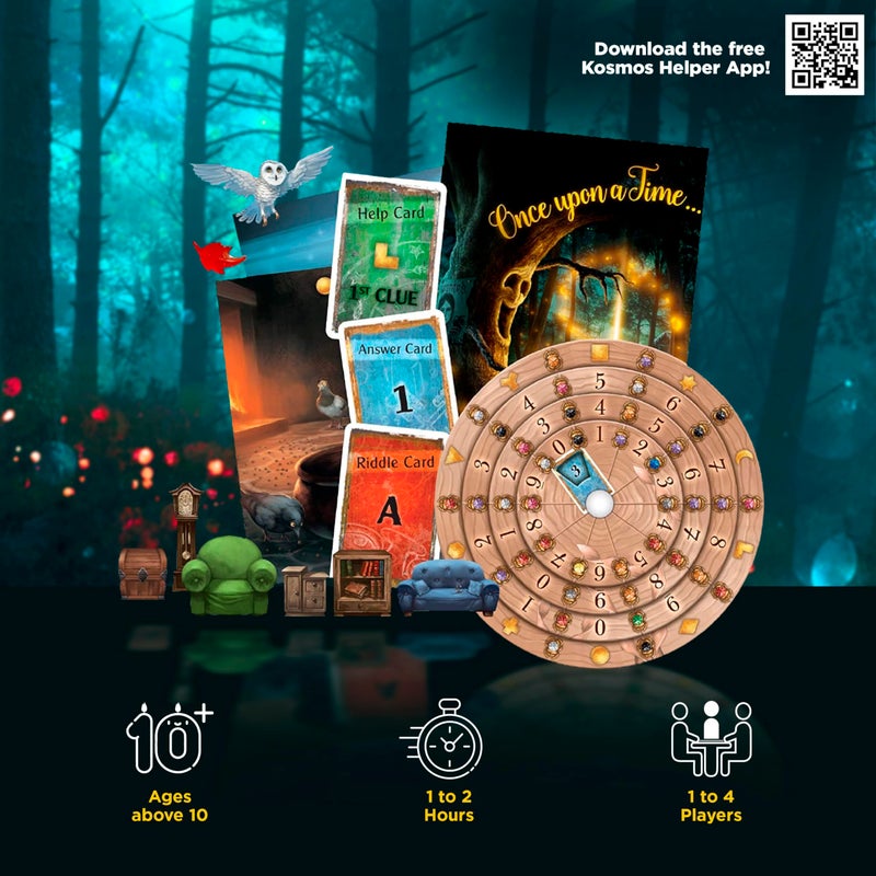 Thames & Kosmos EXIT: The Enchanted Forest| A Kosmos Escape Room Game in a Box| Family Friendly, Card-Based at-Home Escape Room Experience for 1 to 4 Players, Ages 12+ , Black - Image 2