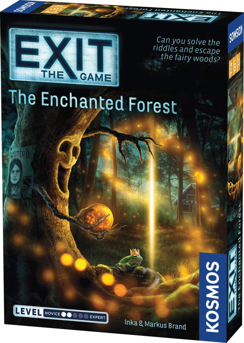Thames & Kosmos EXIT: The Enchanted Forest| A Kosmos Escape Room Game in a Box| Family Friendly, Card-Based at-Home Escape Room Experience for 1 to 4 Players, Ages 12+ , Black - Image 1