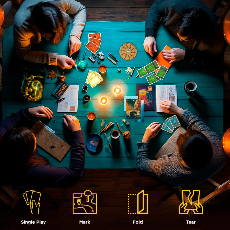 Thames & Kosmos EXIT: The Enchanted Forest| A Kosmos Escape Room Game in a Box| Family Friendly, Card-Based at-Home Escape Room Experience for 1 to 4 Players, Ages 12+ , Black - Image 4