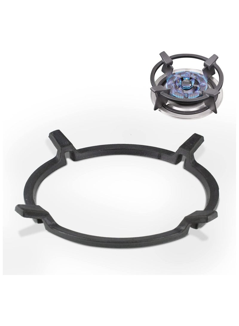 Y&D Universal Cast Iron Wok Pan Support Rack, SYOSI Stand Non Slip Cooktop Range Stove Accessories for Kitchen Wok, Cooktop, Cooking Pot (Diameter: 16cm) - Image 1