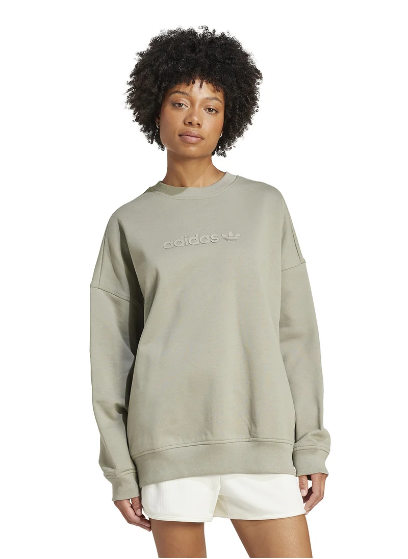 adidas Originals Essential Linear Oversized Sweatshirt