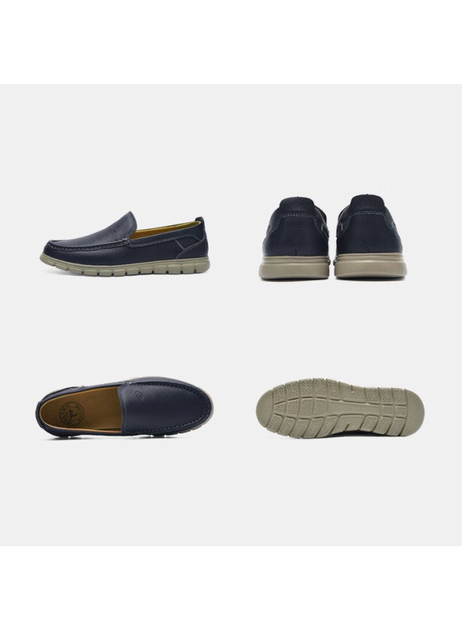 Mellen Soft Sole Slip-on Loafers Comfortable Lazy Shoes Mra67152 Blue Size 38 - Image 3