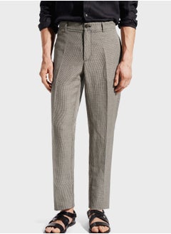 Checkred Regular Fit Pants