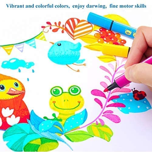Mayatra's Water color Pens 24 Pcs Set,Washable Non-Toxic, Organic Water Colors, Vibrant Water Colour Pens For Painting - Image 4