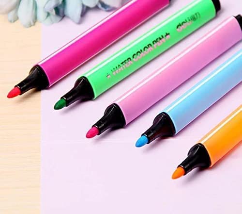 Mayatra's Water color Pens 24 Pcs Set,Washable Non-Toxic, Organic Water Colors, Vibrant Water Colour Pens For Painting - Image 2