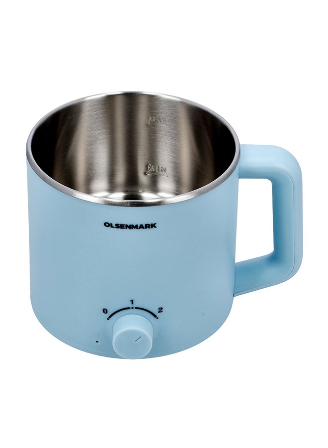 Olsenmark Electric multi Kettle, Anti-Hot Outer Body, Over Heating and Boil Dry Protection 1.6 L 600 W OMK2466 Blue - Image 4