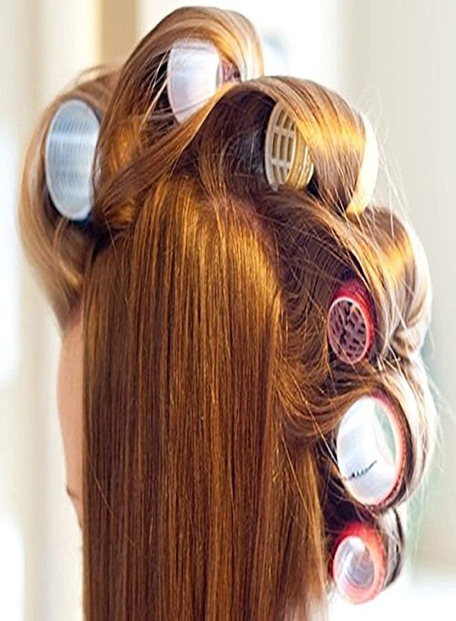 AASA Hair Rollers for Women and Girls, Rollers for Hair Curl Big Hair Rollers for Women, Multicolor, Set of 6Pcs, - Image 3