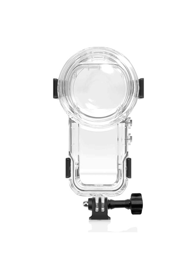 Waterproof Diving Case for Insta360 X5, 50M Underwater Depths Insta 360 X5 Action Camera Waterproof Diving Case for Diving, Snorkeling, Swimming