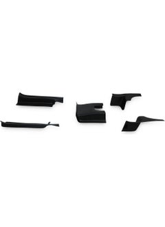 Omsa Dacia Duster Carpet Protection Inner Edge Plastic 5 Pieces Between 2010-2017  - Image 3