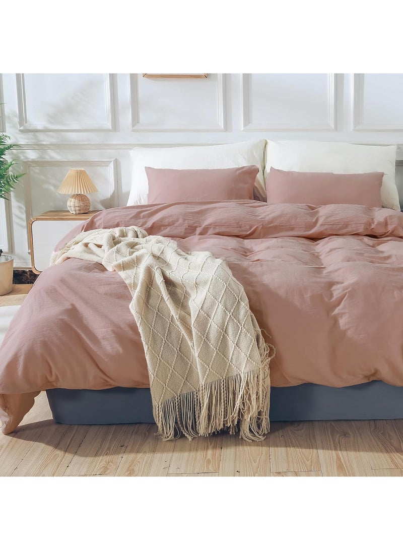 Disposable Travel Bed Sheet Set Disposable Trip Bedding Set - Includes Disposable Bed Sheets, Disposable Quilt Cover And Disposable Pillowcases, Ideal for Hotels, Business Trips, and Travel Essentials  - Image 1