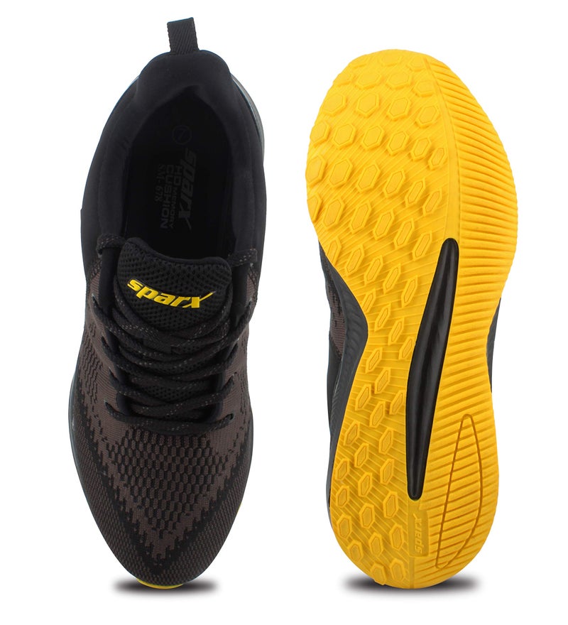 SPARX Sports Shoe SM-678 Black for Men - Image 5