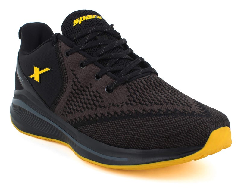 SPARX Sports Shoe SM-678 Black for Men - Image 1
