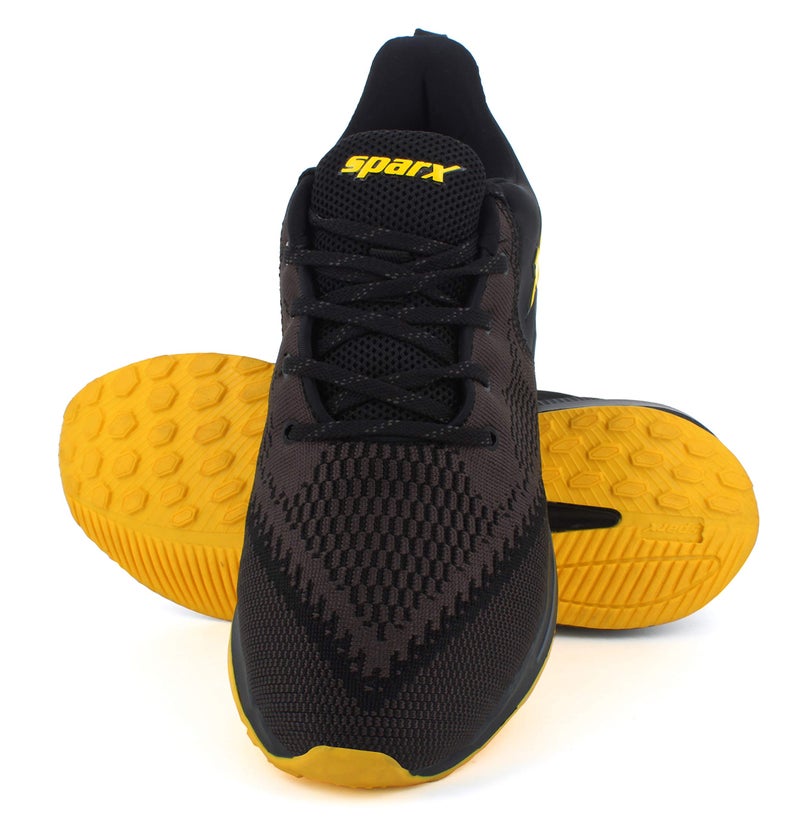 SPARX Sports Shoe SM-678 Black for Men - Image 2