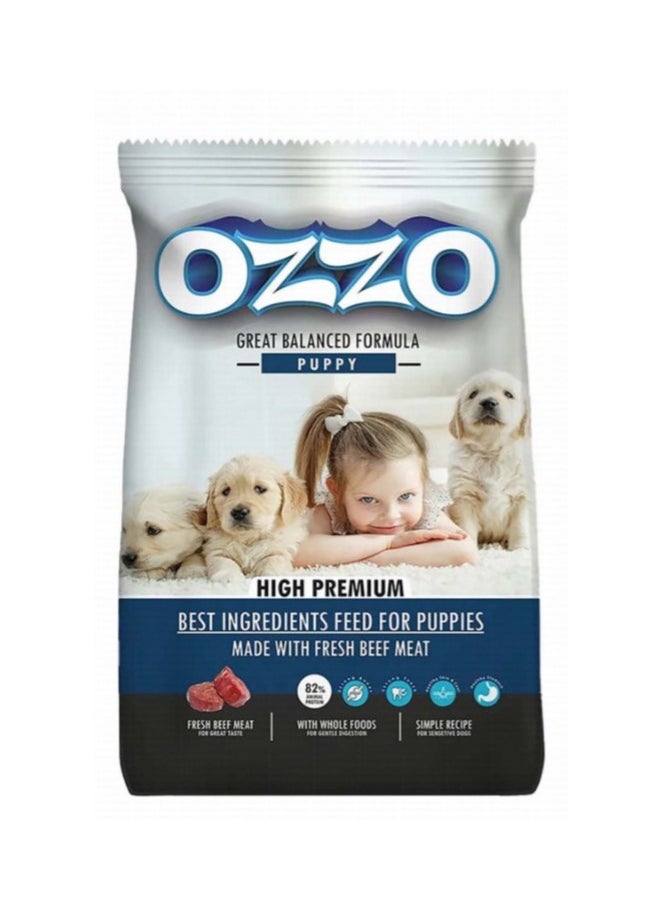 OZZO Dry Food with Beef for Sensitive Puppies 4kg 