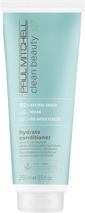 Paul Mitchell Clean Beauty Hydrate Conditioner Olive Oil Conditioner Rich Care and for Dry Hair 250ml - Image 1