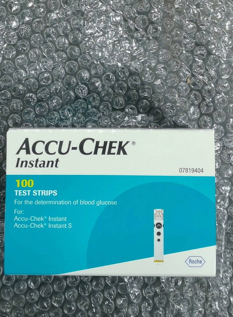 ACCU-CHEK Instant Original Test Strip Set 100 Test - Image 1