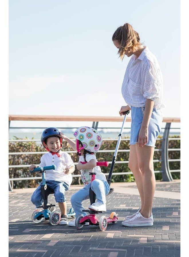 Micro Scooters- Mini Deluxe 3 in 1 Deluxe Plus - Ice Blue | Scooter for Kids | Kids Scooter | Scooter with LED Wheels | Scooter for Kids 3-5 Years - Image 2