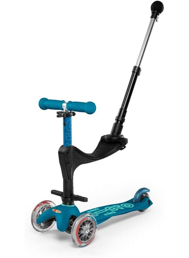 Micro Scooters- Mini Deluxe 3 in 1 Deluxe Plus - Ice Blue | Scooter for Kids | Kids Scooter | Scooter with LED Wheels | Scooter for Kids 3-5 Years - Image 5