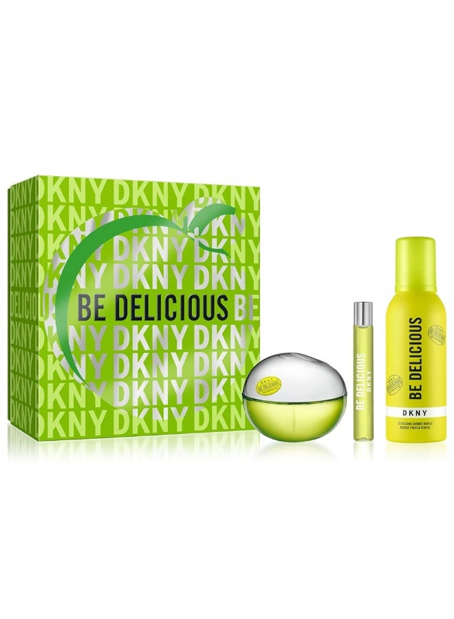 Donna Karan Be Delicious For Women Set Edp 100ml + Edp 15ml + Refreshing Shower Mousse 150ml - Image 2