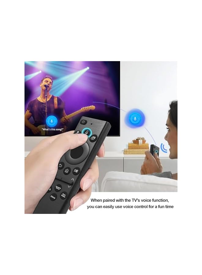 The Bros Replacement for Samsung Smart TV Remote, Voice Control Compatible with 2022 BN59-01385A, for Most 2018 to 2022 Smasung Crystal UHD QLED The Frame QLED 4K 8K Smart TVs - Image 4