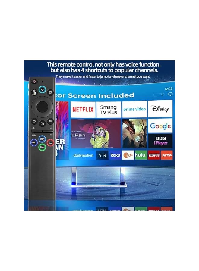 The Bros Replacement for Samsung Smart TV Remote, Voice Control Compatible with 2022 BN59-01385A, for Most 2018 to 2022 Smasung Crystal UHD QLED The Frame QLED 4K 8K Smart TVs - Image 5