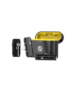 Hollyland LARK C1 DUO 2-Person Wireless Microphone System with USB-C Connector for Mobile Devices (Black, 2.4 GHz)