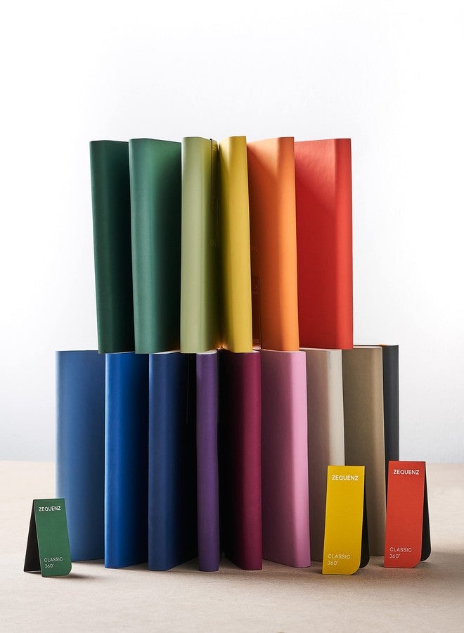 زيكينز دفتر ملاحظات زيكوينز A5 مسطر، لون أرجواني، 200 صفحة، غلاف ورقي 360 - Image 5