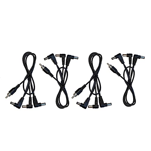 Kurrent Electric (4) Pack of 3 Way Split Effects Pedal DC Power Cables for CIOKS Power Supplies - Image 1