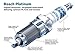 BOSCH HR7MPP302X OE Fine Wire Platinum Spark Plug Pack of 10 - Image 3