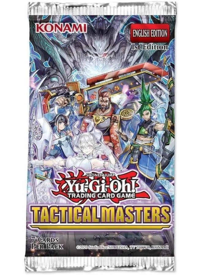 Yu-Gi-Oh! Trading Card Game Tactical Masters, Multicolor, 24 Booster Packs - Image 1