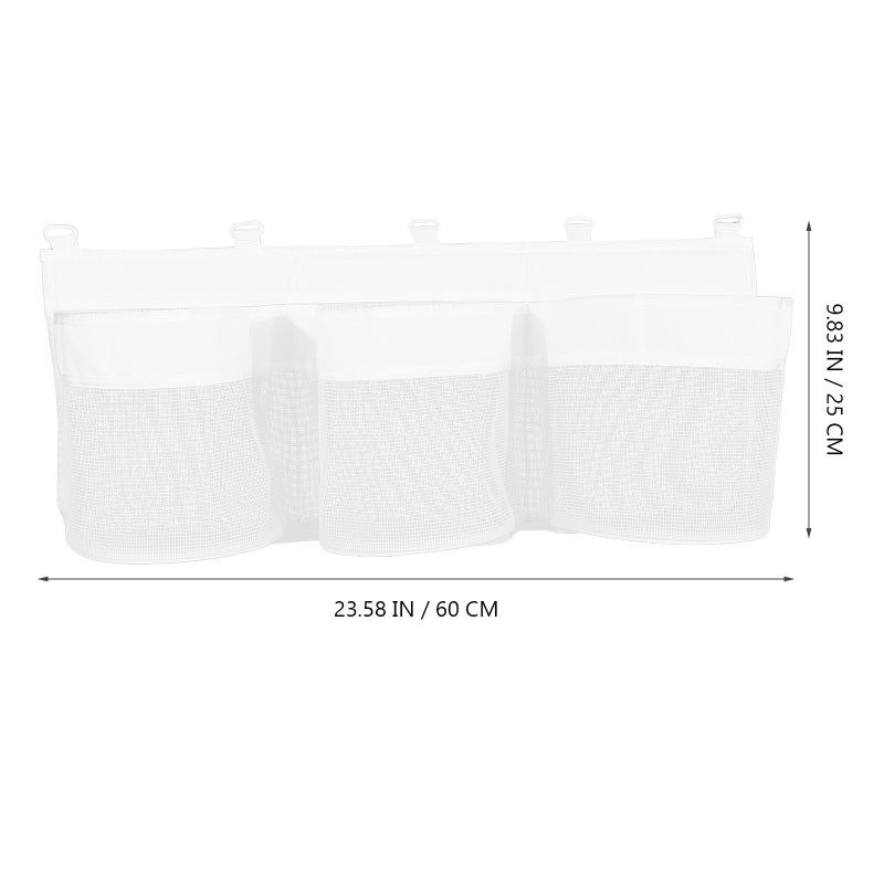 Bath Toy Net, Portable Storage for Kids Bathing Supplies, Durable Mesh Design - Image 2