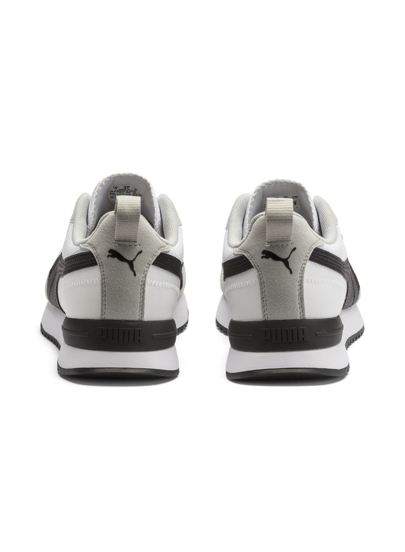PUMA R78 Runner Mens White Trainers - Image 2