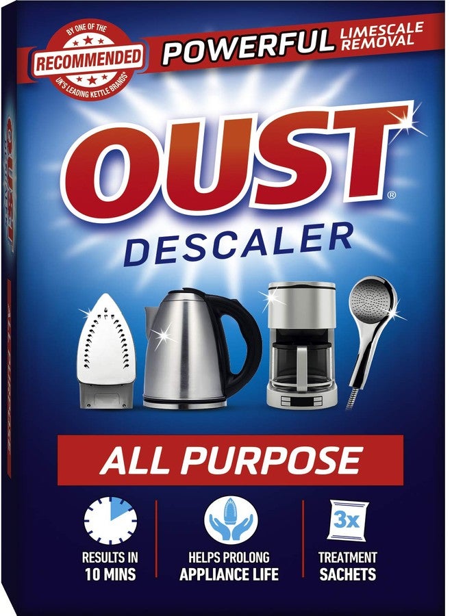 Oust All Purpose Descaler (Pack of 3) 75g - Image 1