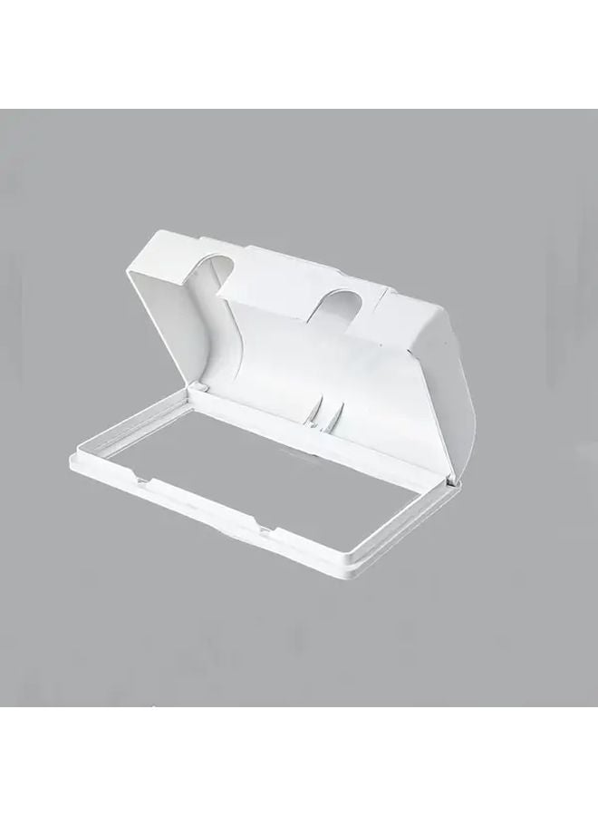 1 قطعة صندوق مزدوج مقاوم للعوامل الجوية بفتحتين لتغطية مآخذ الطاقة الخارجية - Image 1