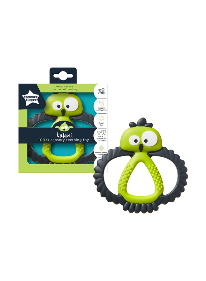 tommee tippee Kalani Maxi Sensory Teething ToyFor Babies, Medical Grade Silicone Teether, 3m+ - Image 1