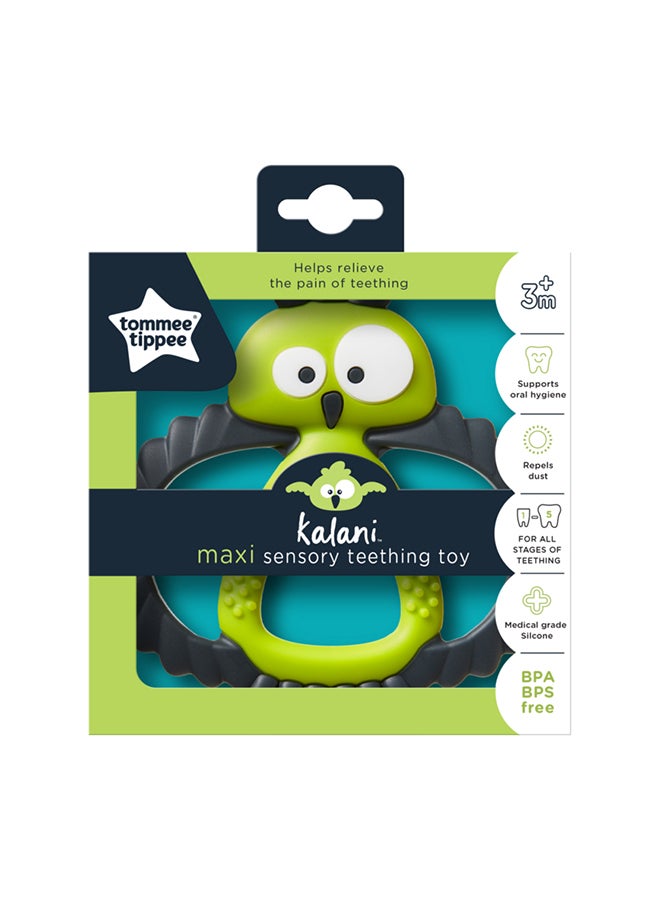 tommee tippee Kalani Maxi Sensory Teething ToyFor Babies, Medical Grade Silicone Teether, 3m+ - Image 4